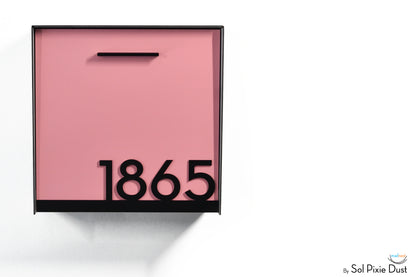 Type 1 - Wall Mounted Mailbox with Custom Door Styles & Body Colors