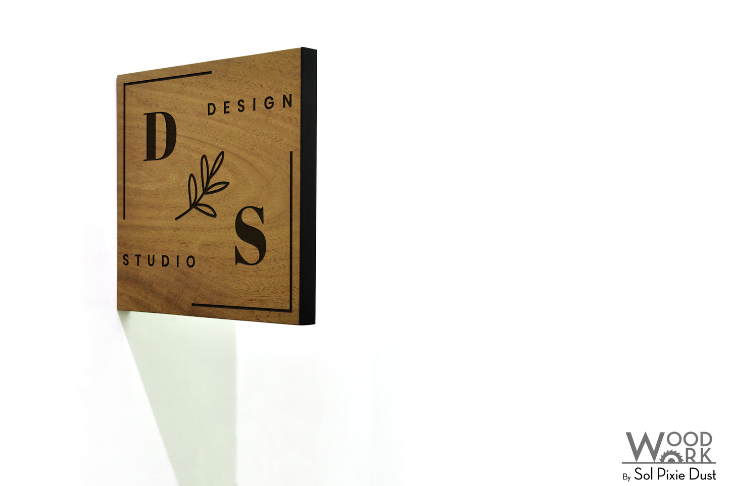 Solid Wood Address Plaques African Teak (Iroko) - Signs