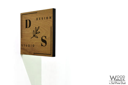 Solid Wood Address Plaques African Teak (Iroko) - Signs