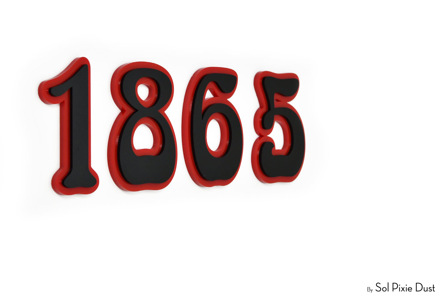 Modern House Numbers – Acrylic & Alucobond (ACP)
