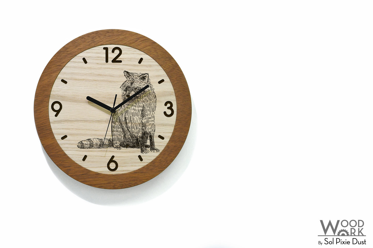 Wooden Round Clocks