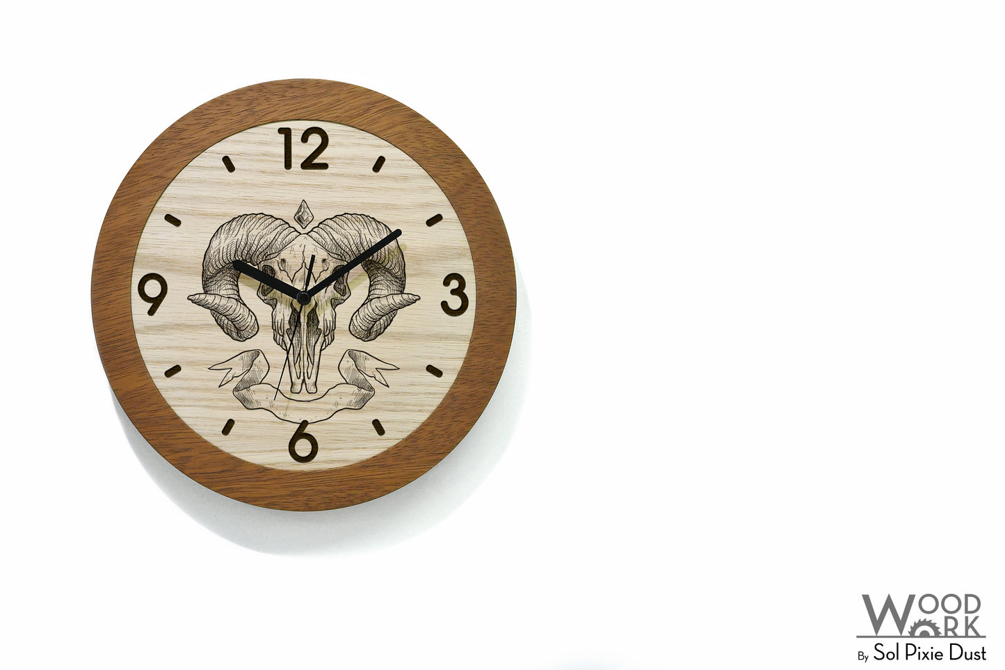 Wooden Round Clocks