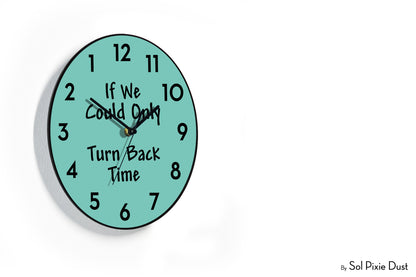 Reverse Wall Clocks