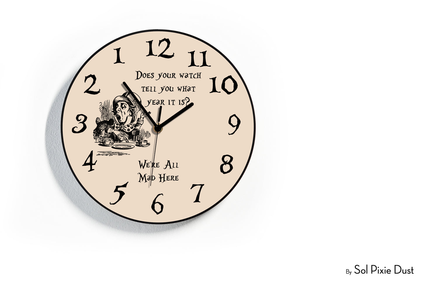 Reverse Wall Clocks