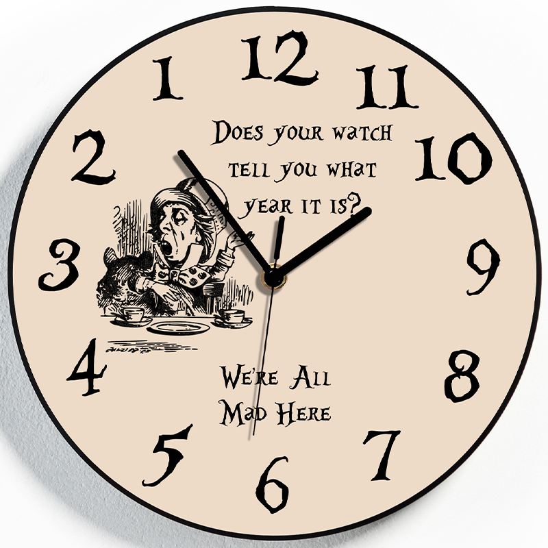 Reverse Wall Clocks