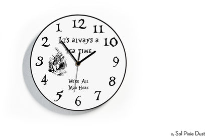 Reverse Wall Clocks