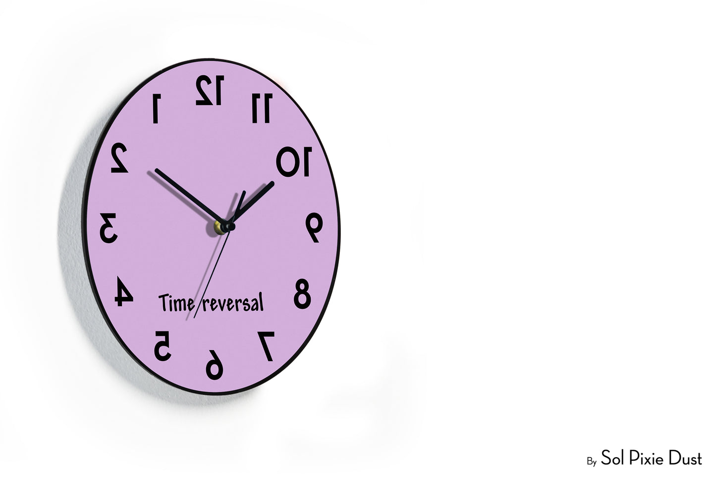 Reverse Wall Clocks