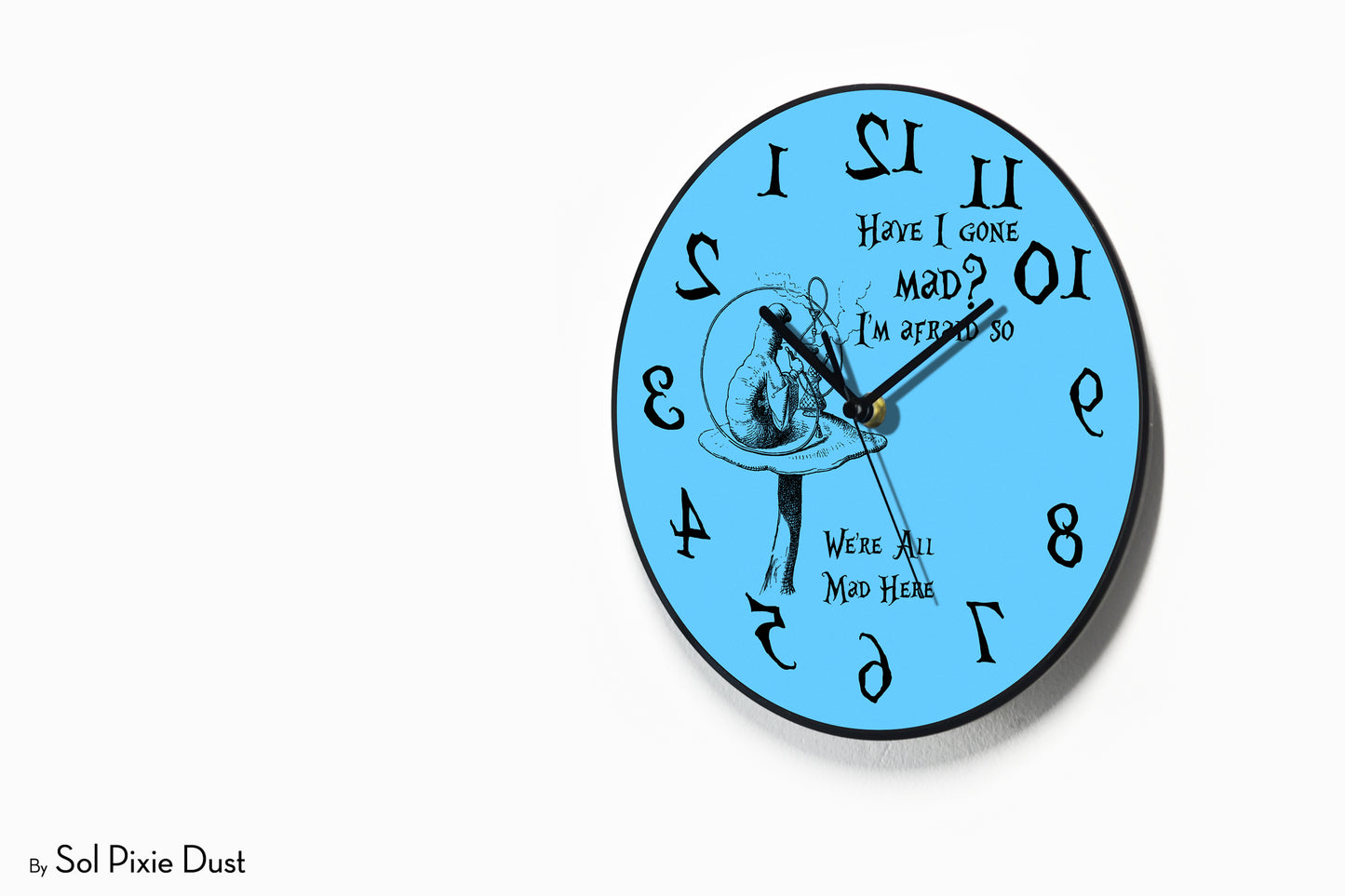 Reverse Wall Clocks