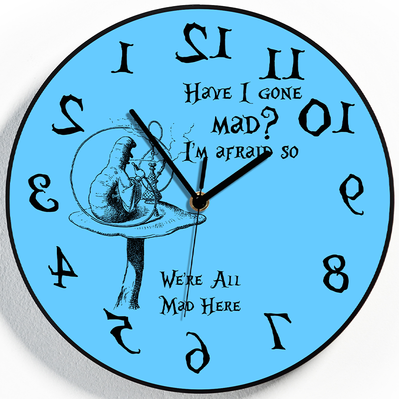 Reverse Wall Clocks