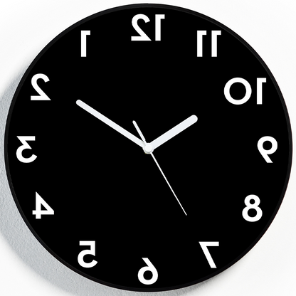 Reverse Wall Clocks
