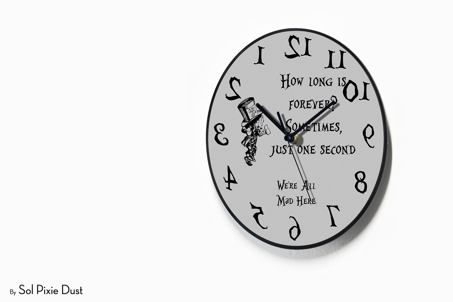 Reverse Wall Clocks