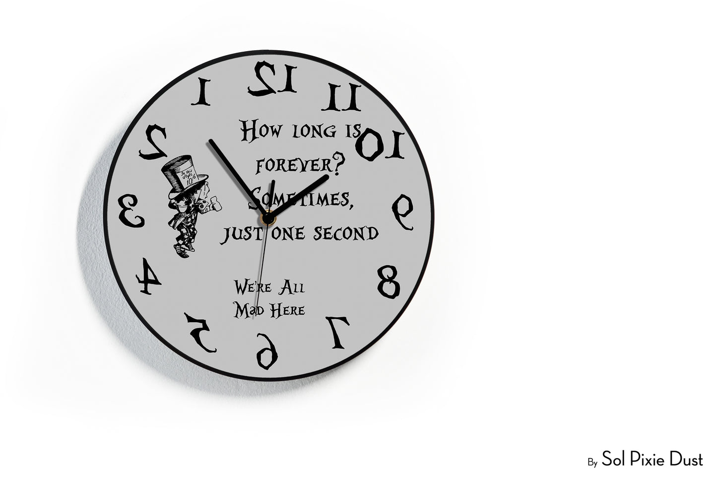 Reverse Wall Clocks