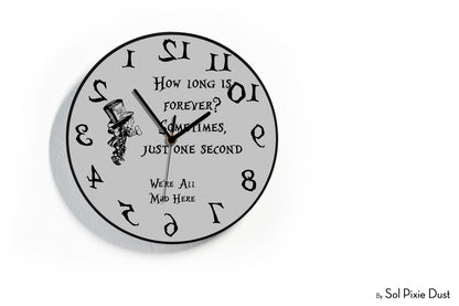 Reverse Wall Clocks