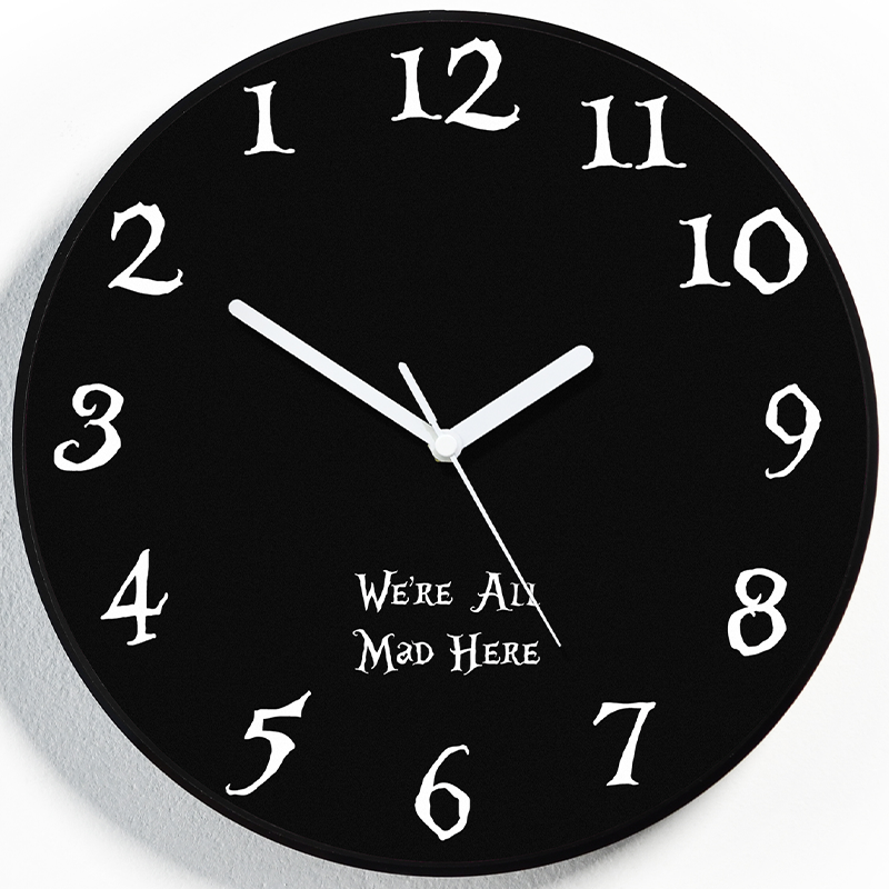Reverse Wall Clocks