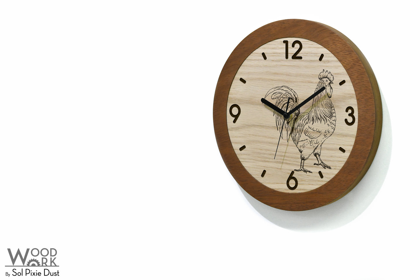 Wooden Round Clocks