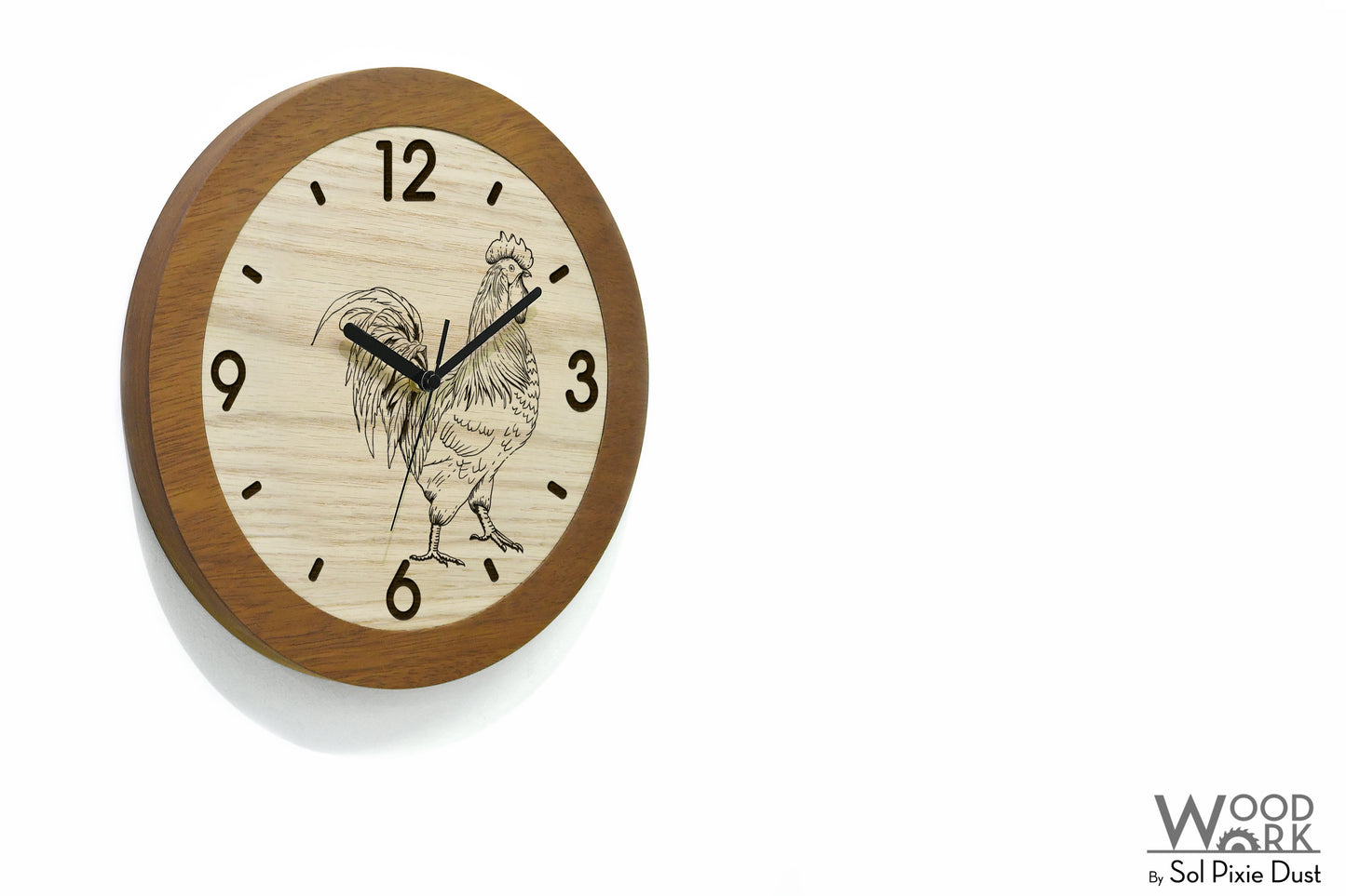 Wooden Round Clocks