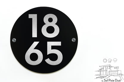 Aluminum (ACP) Engraved Address Plaque