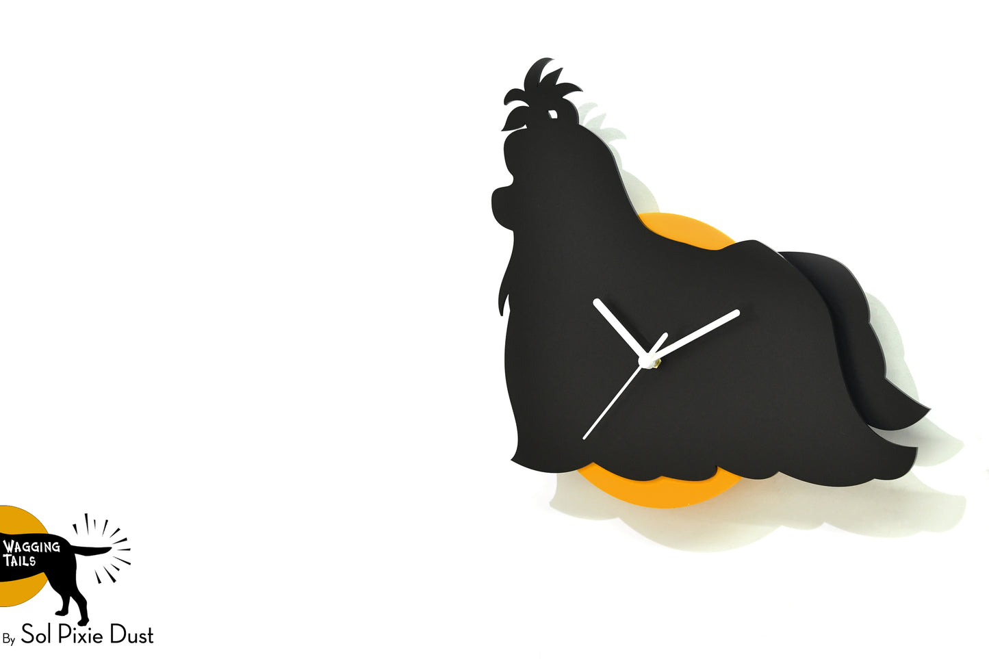 Tail Shih Tzu Wagging Tail Wall Clock (Copy)