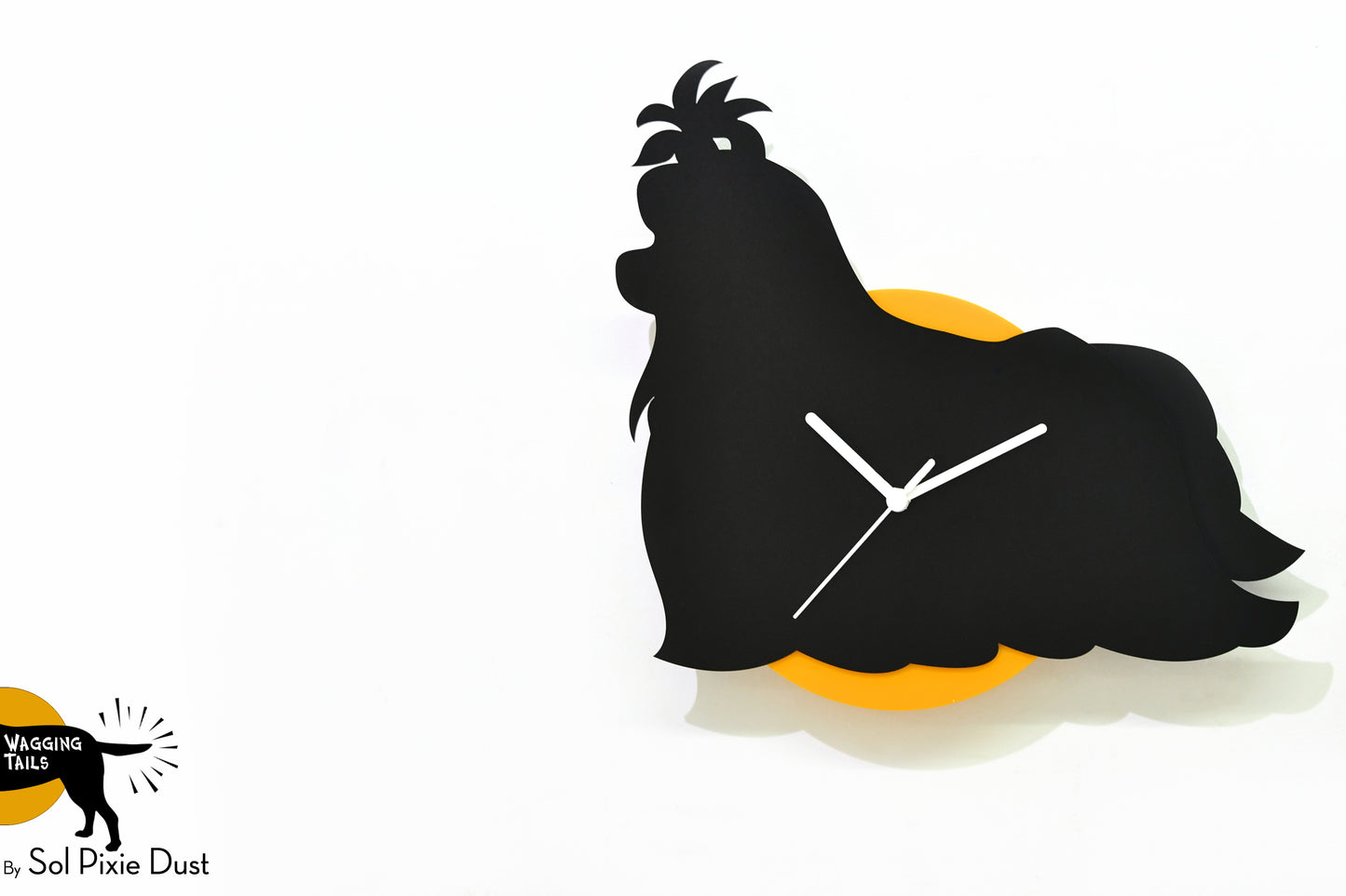 Tail Shih Tzu Wagging Tail Wall Clock (Copy)