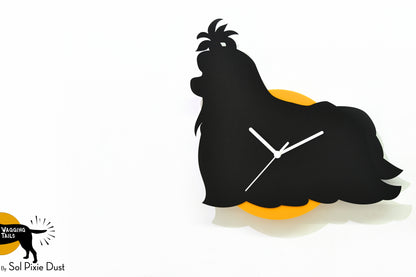 Tail Shih Tzu Wagging Tail Wall Clock (Copy)