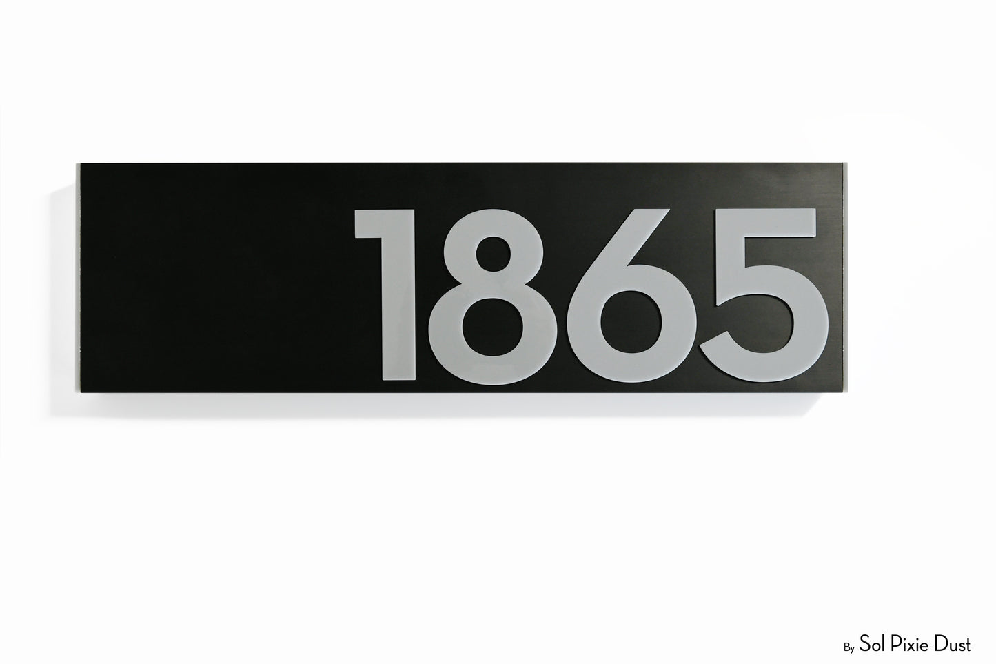 Hollow Aluminum Address Plaques - LED Signs