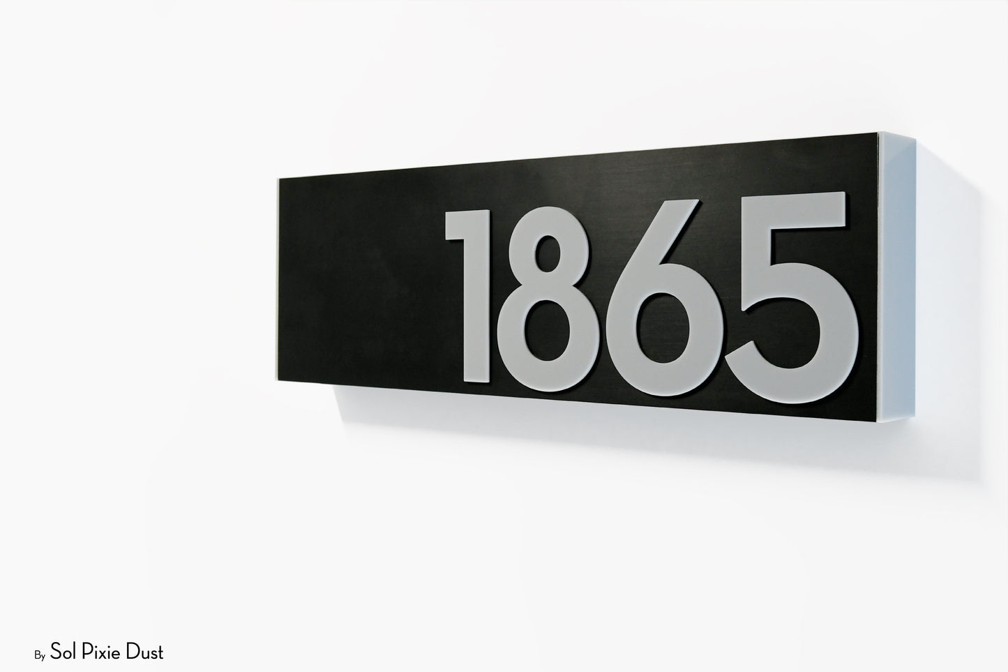 Hollow Aluminum Address Plaques - LED Signs