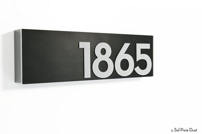 Hollow Aluminum Address Plaques - LED Signs
