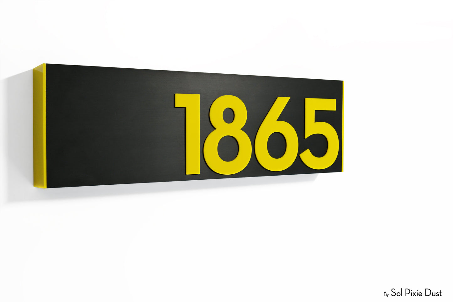 Hollow Aluminum Address Plaques - LED Signs