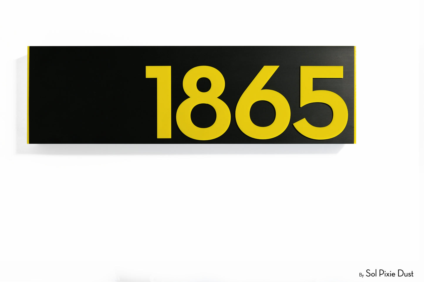 Hollow Aluminum Address Plaques - LED Signs
