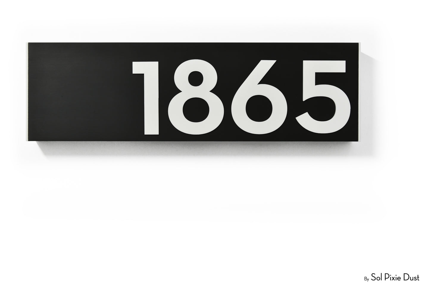 Hollow Aluminum Address Plaques - LED Signs