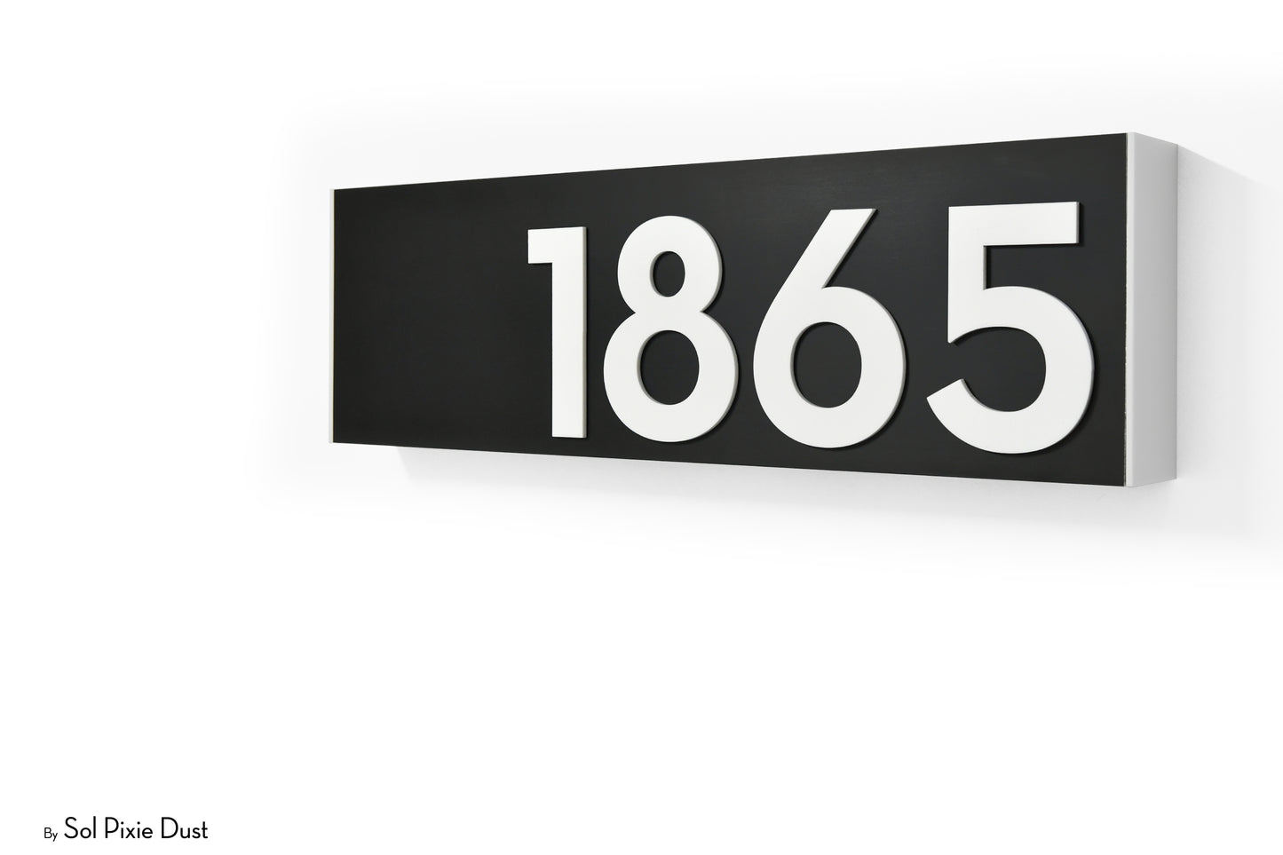 Hollow Aluminum Address Plaques - LED Signs