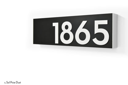 Hollow Aluminum Address Plaques - LED Signs