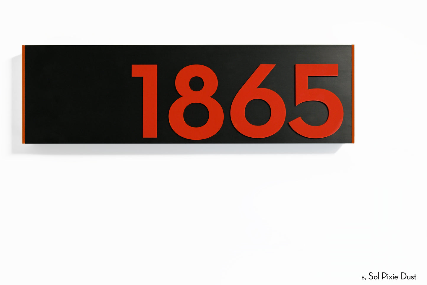Hollow Aluminum Address Plaques - LED Signs