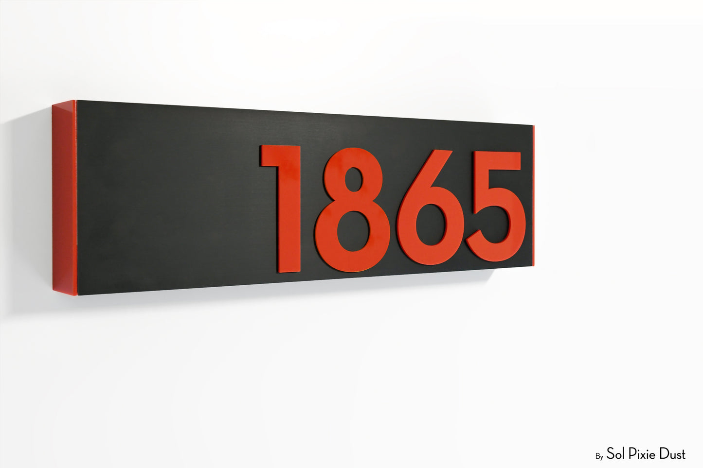 Hollow Aluminum Address Plaques - LED Signs