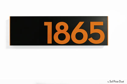 Hollow Aluminum Address Plaques - LED Signs