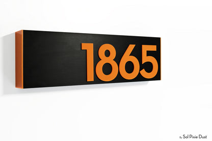 Hollow Aluminum Address Plaques - LED Signs