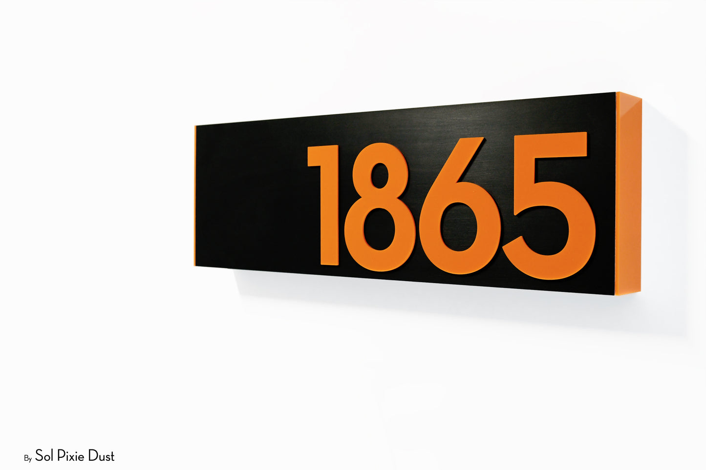 Hollow Aluminum Address Plaques - LED Signs