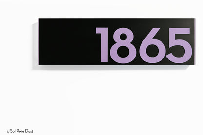 Hollow Aluminum Address Plaques - LED Signs