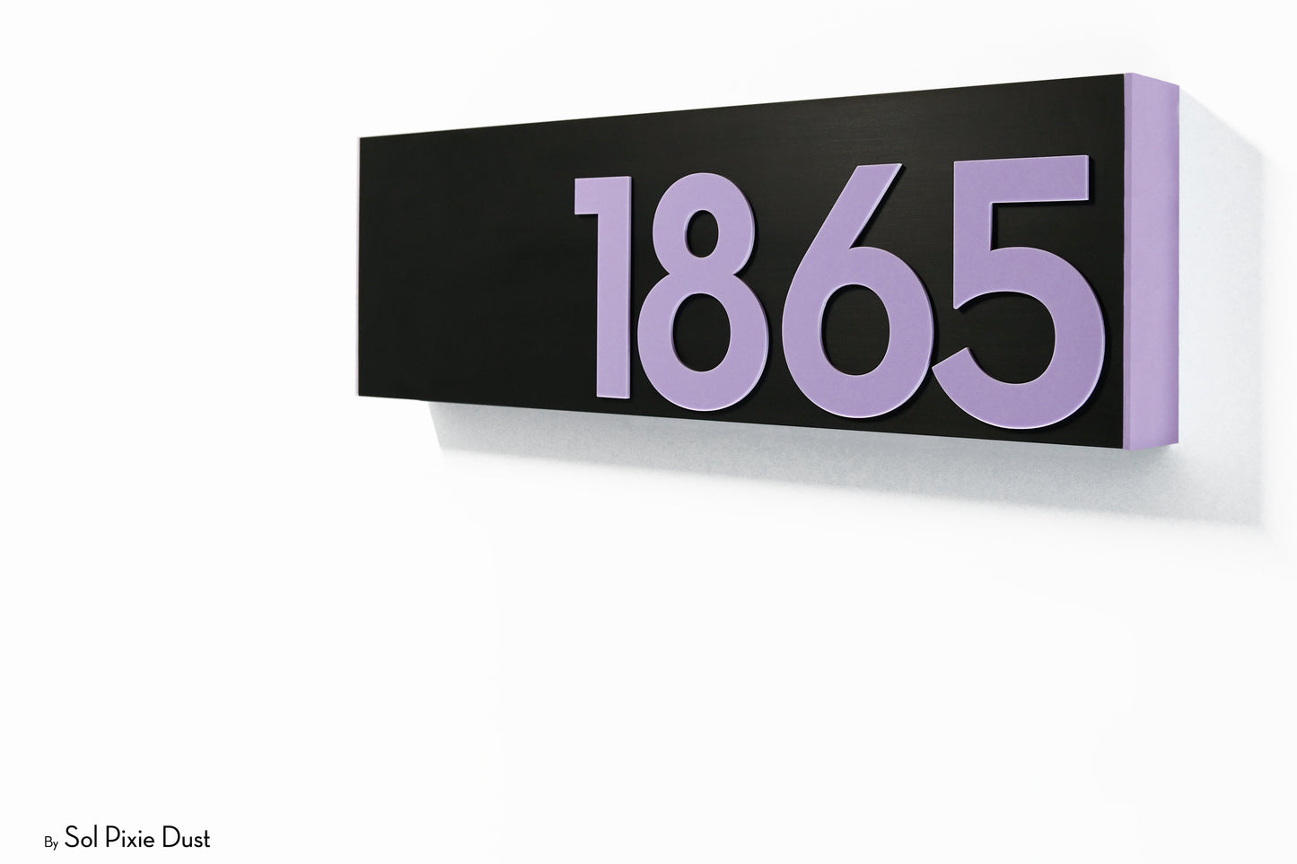 Hollow Aluminum Address Plaques - LED Signs