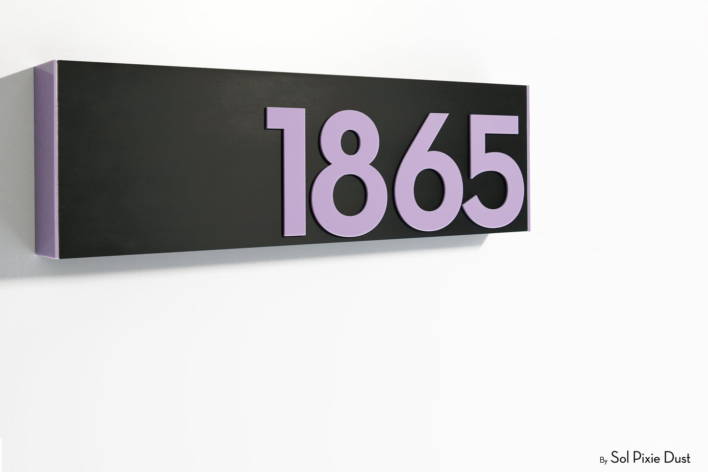 Hollow Aluminum Address Plaques - LED Signs