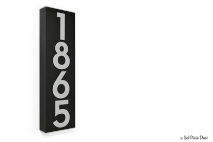 Hollow Aluminum Address Plaques - LED Signs