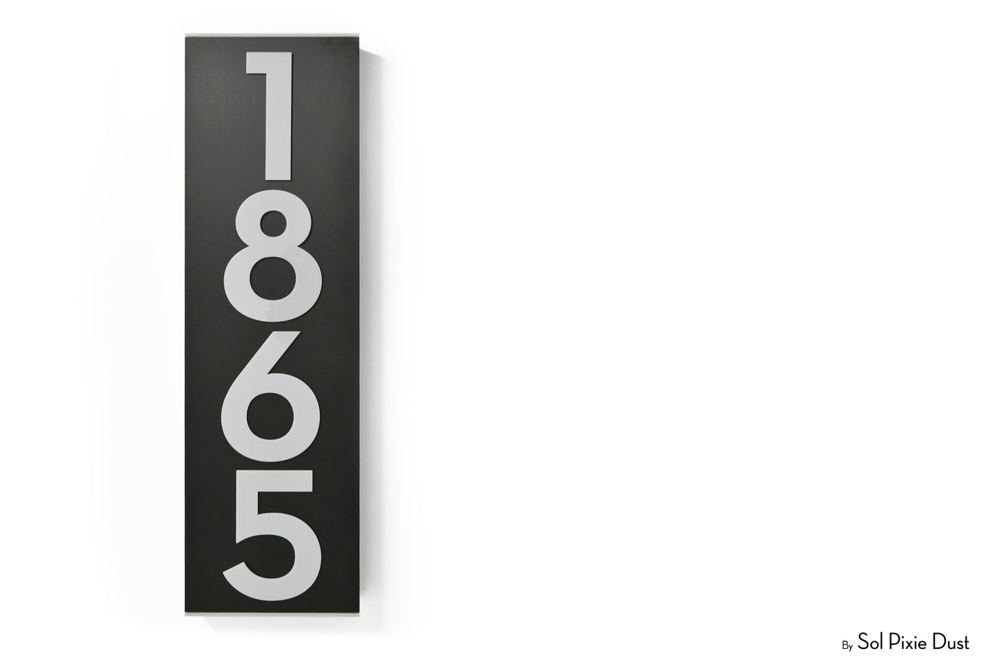 Hollow Aluminum Address Plaques - LED Signs