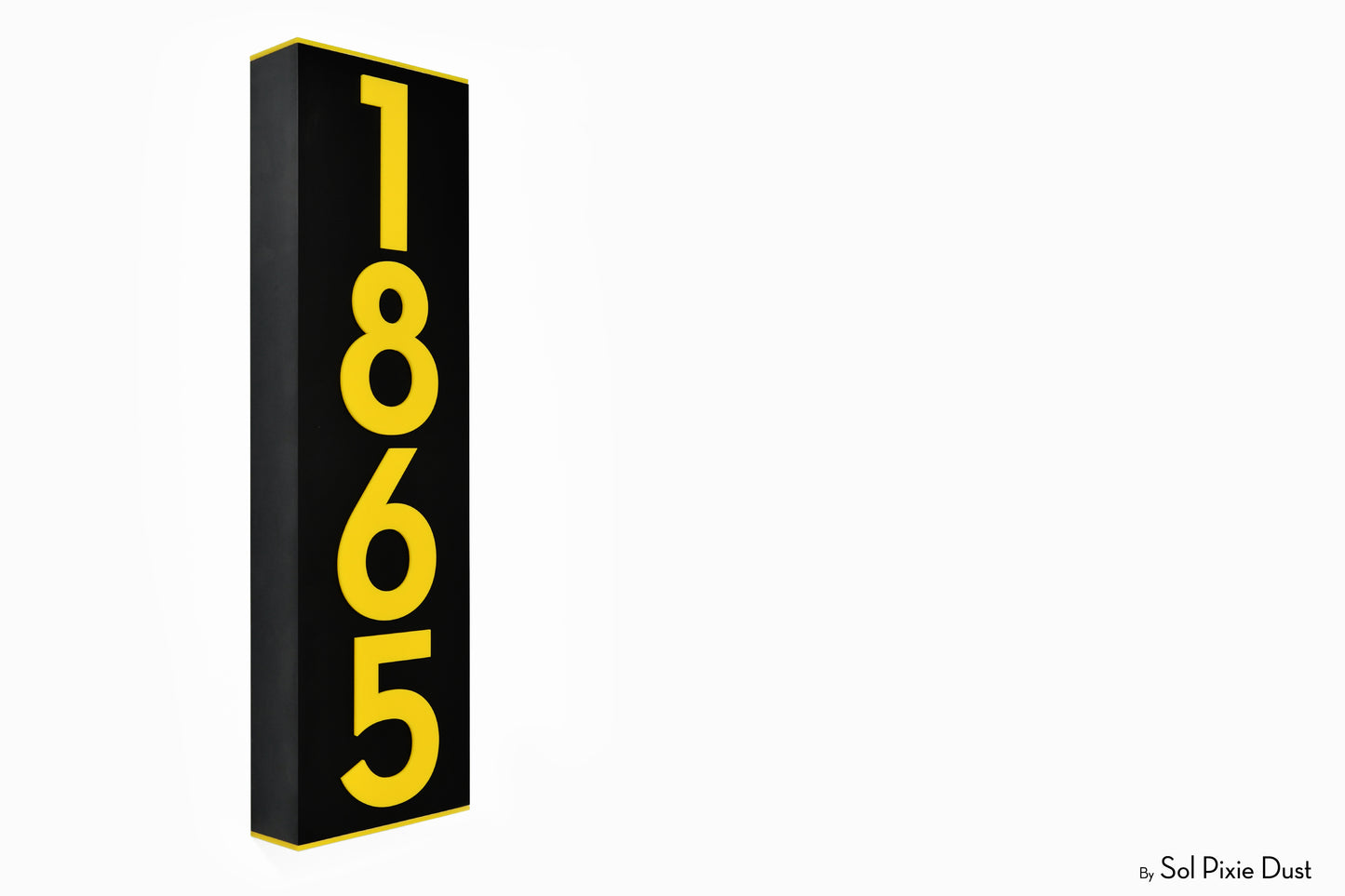 Hollow Aluminum Address Plaques - LED Signs