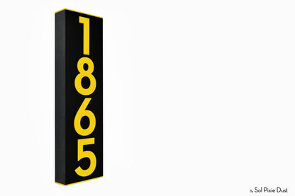 Hollow Aluminum Address Plaques - LED Signs
