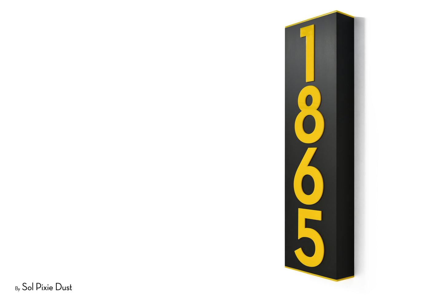 Hollow Aluminum Address Plaques - LED Signs