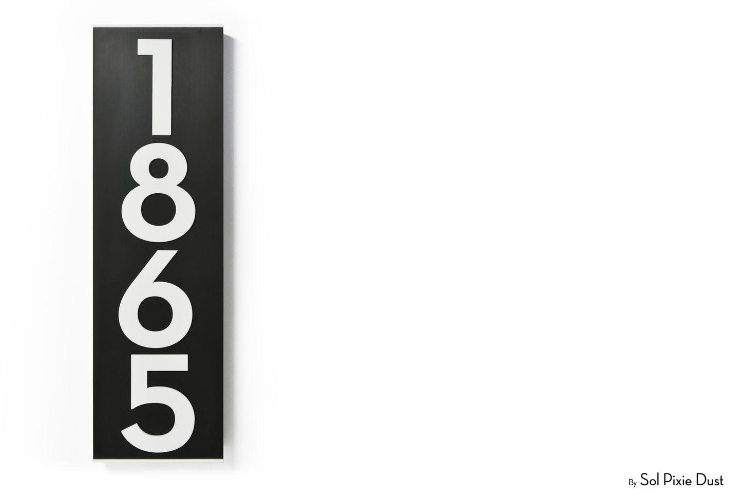 Hollow Aluminum Address Plaques - LED Signs