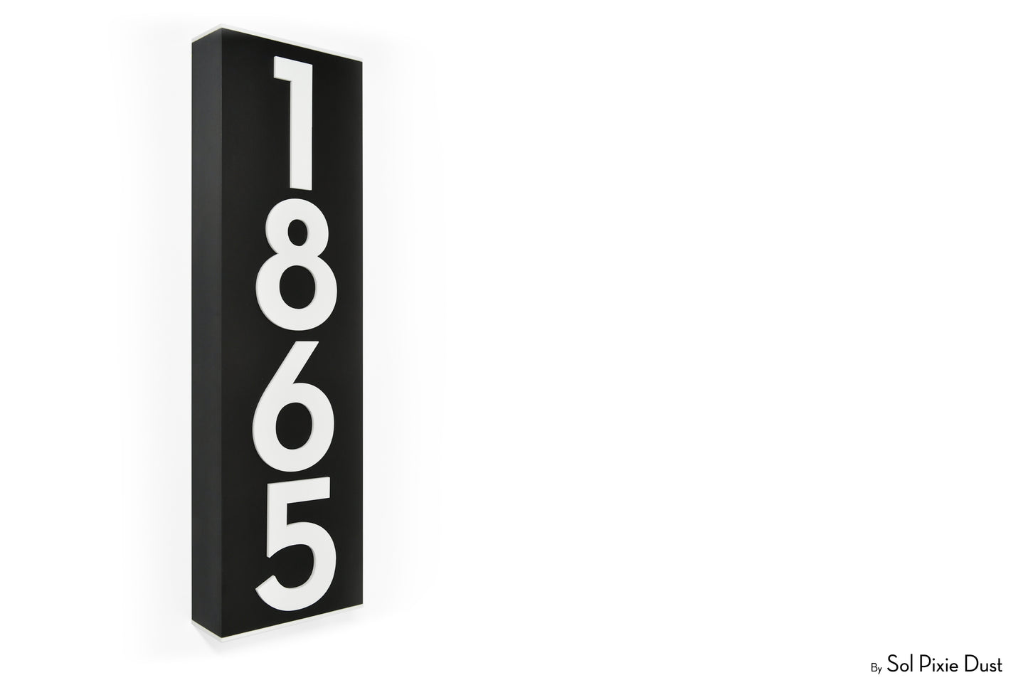 Hollow Aluminum Address Plaques - LED Signs