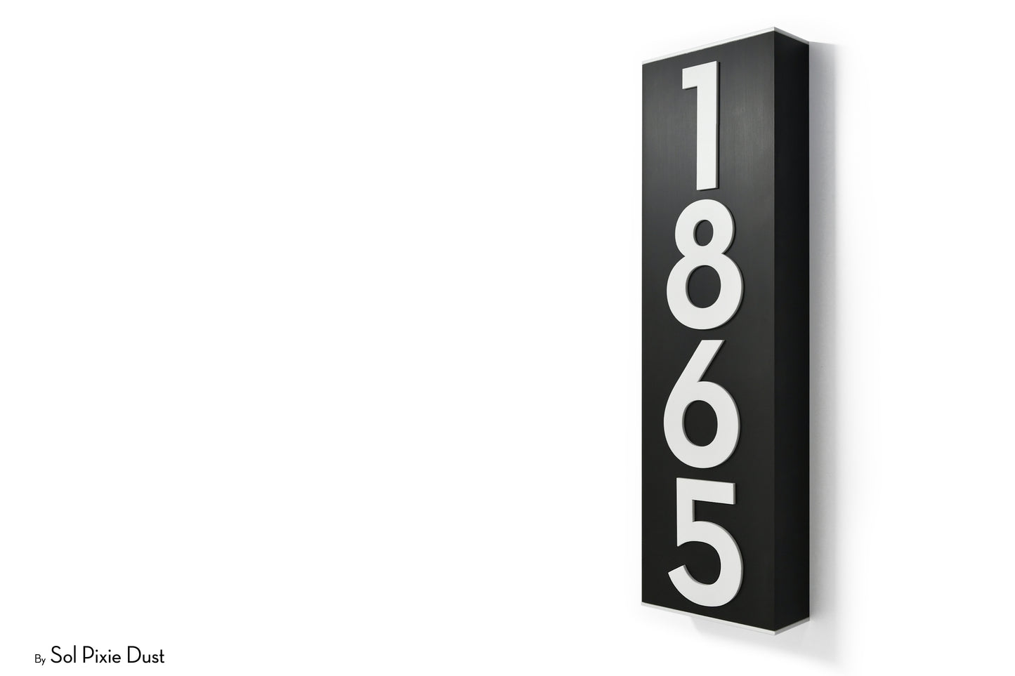 Hollow Aluminum Address Plaques - LED Signs