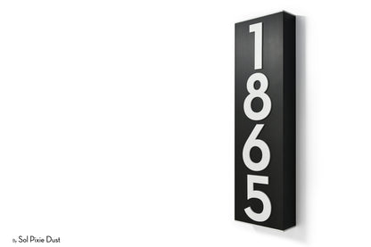 Hollow Aluminum Address Plaques - LED Signs