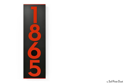 Hollow Aluminum Address Plaques - LED Signs